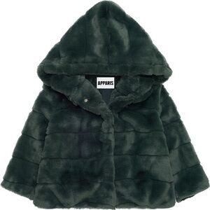 EUC Apparis Goldie Kids Faux Fur Coat